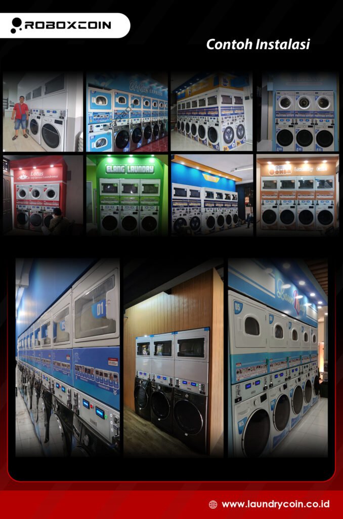 contoh instalasi laundry