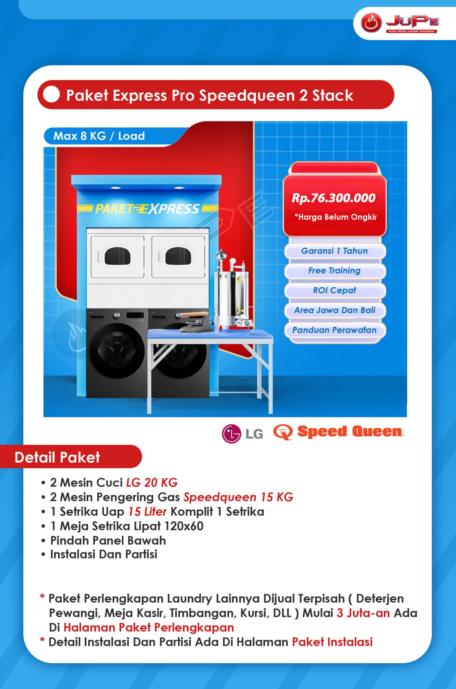 12. paket express pro speedqueen 2