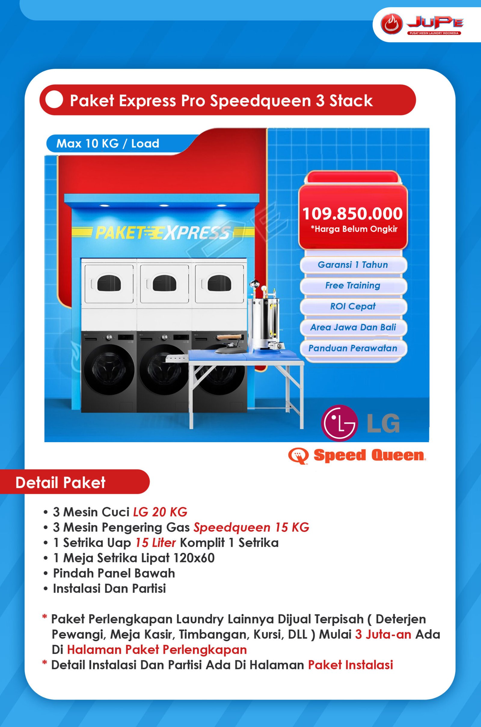 13. paket express pro speedqueen 3