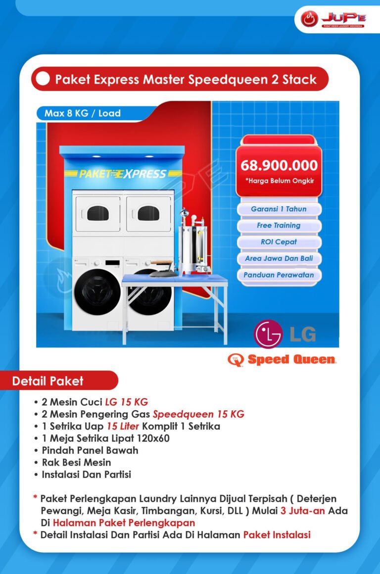 6. paket express master speedqueen 2