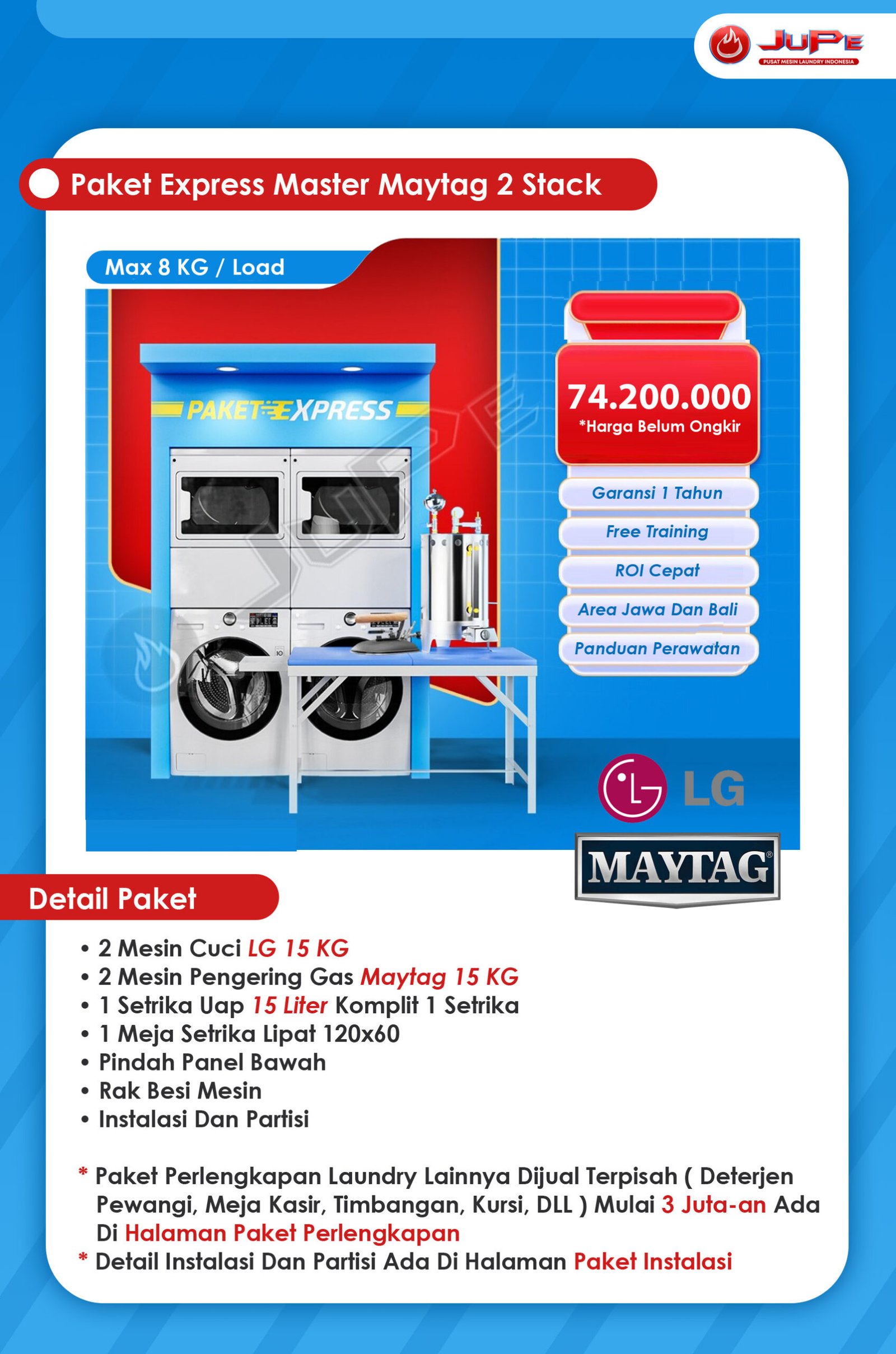 8. paket express master maytag 2