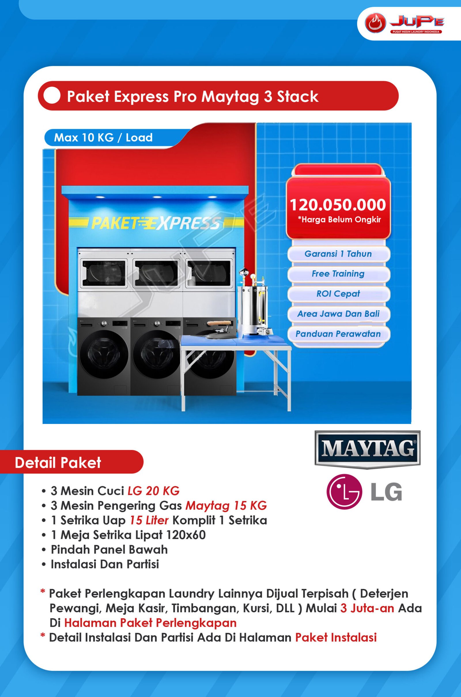 paket Laundry maytag 3 paket Laundry maytag