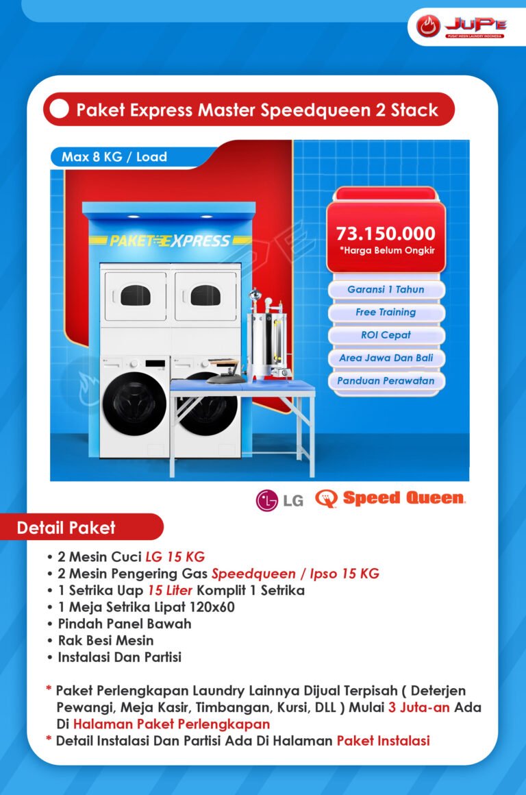 6. paket express master speedqueen 2